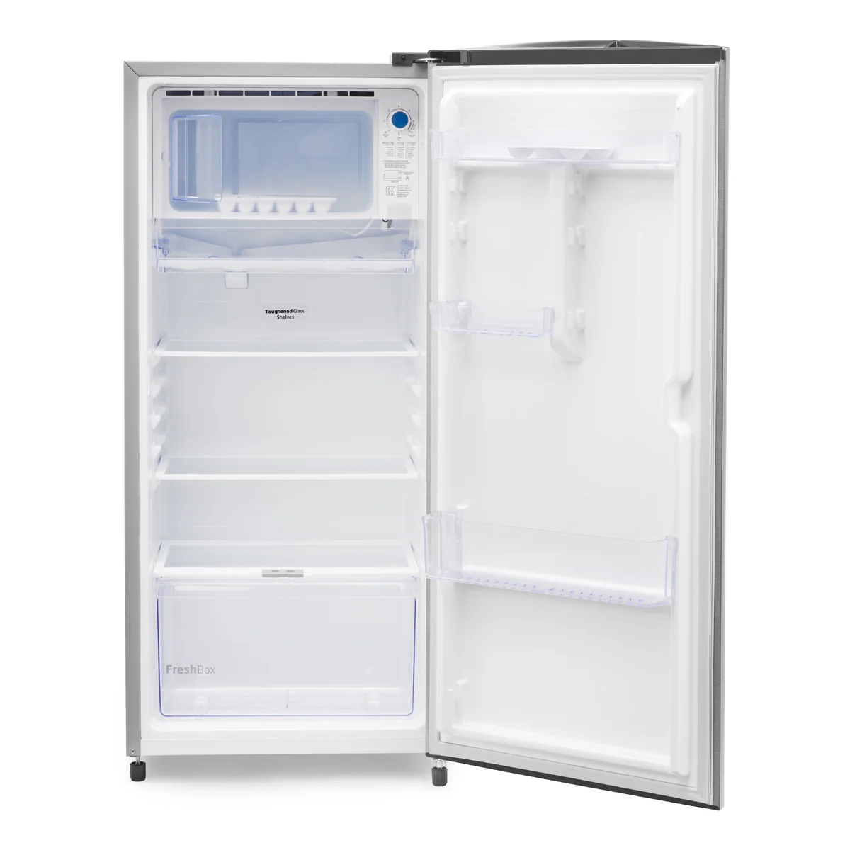 183 L 2 Star Direct Cool Single Door Refrigerator (RDC215D/S0XIR0M0000GO, Hairline Silver, With Fresh Box Technology and Chiller Zone) , Voltas Beko, A Tata Product - Image 12