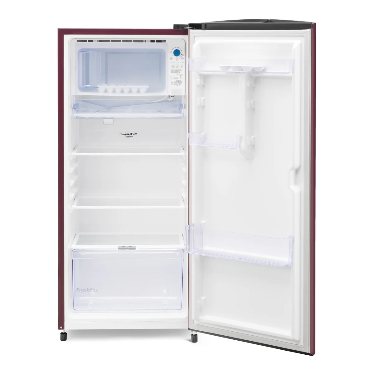 183 L 2 Star Direct Cool Single Door Refrigerator (RDC215D/S0XWR0M0000GO, Wine,Crisper Humidity Controller) , Voltas Beko, A Tata Product - Image 11