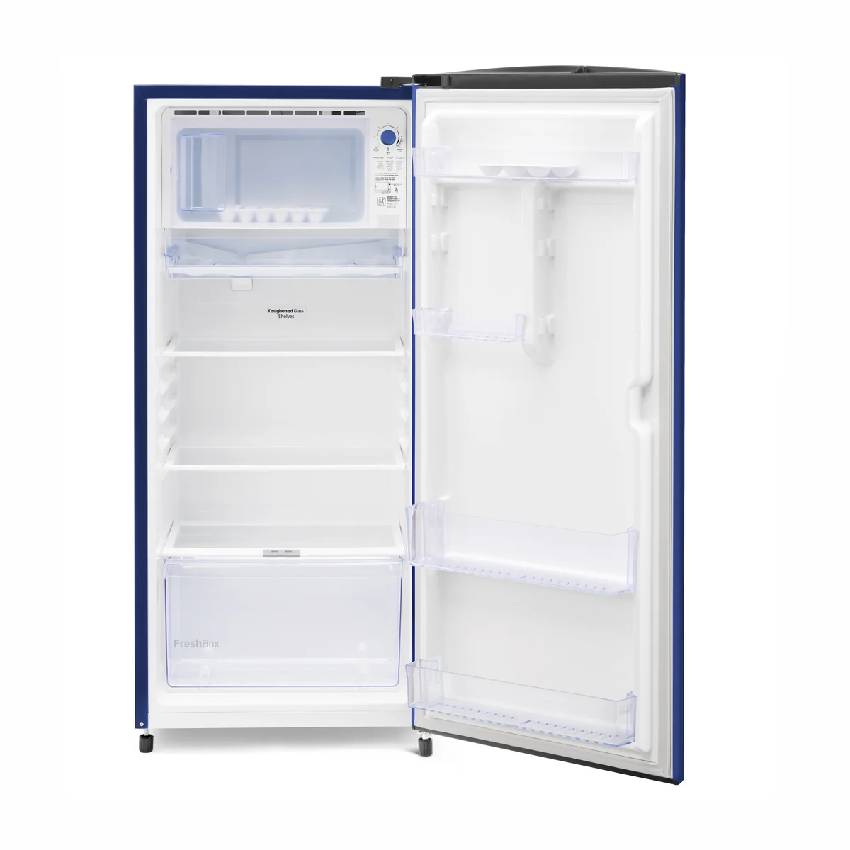 183 L 5 Star Direct Cool Single Door Refrigerator with Quick Frezze (RDC215A / W0BBRTM0000GO, Bonita Blue, Fresh Box Technology) , Voltas Beko, A Tata Product - Image 4