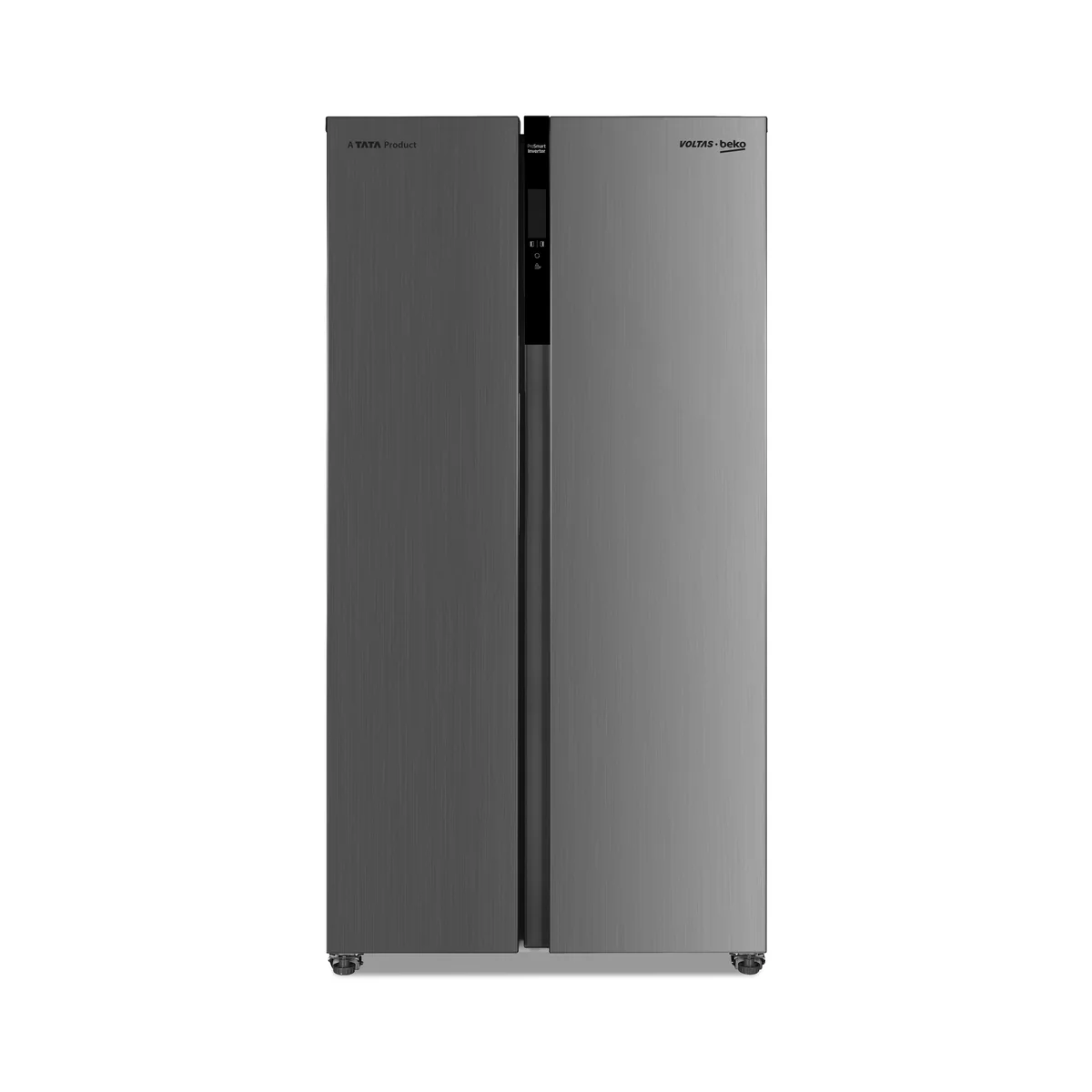 472 L Frost Free Side by Side Refrigerator (RSB495/FPV300RXID, Inox Steel, Electronic Temperature Control and Display, with ProSmart Inverter Compressor) , Voltas Beko, A Tata Product - Image 7