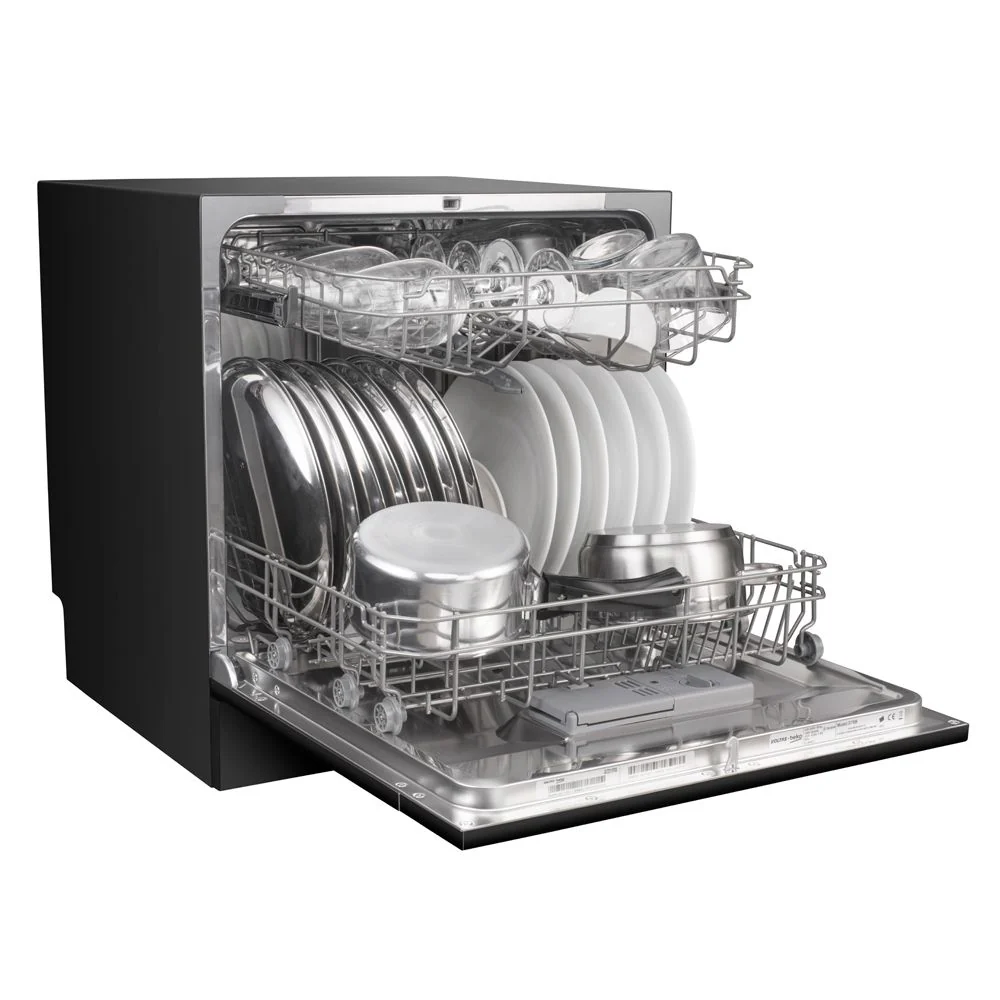 8 Place Settings Table top Dishwasher (DT8B, Black,Suitable for All Types of Utensils, with Hygiene Wash) , Voltas Beko, A Tata Product - Image 4
