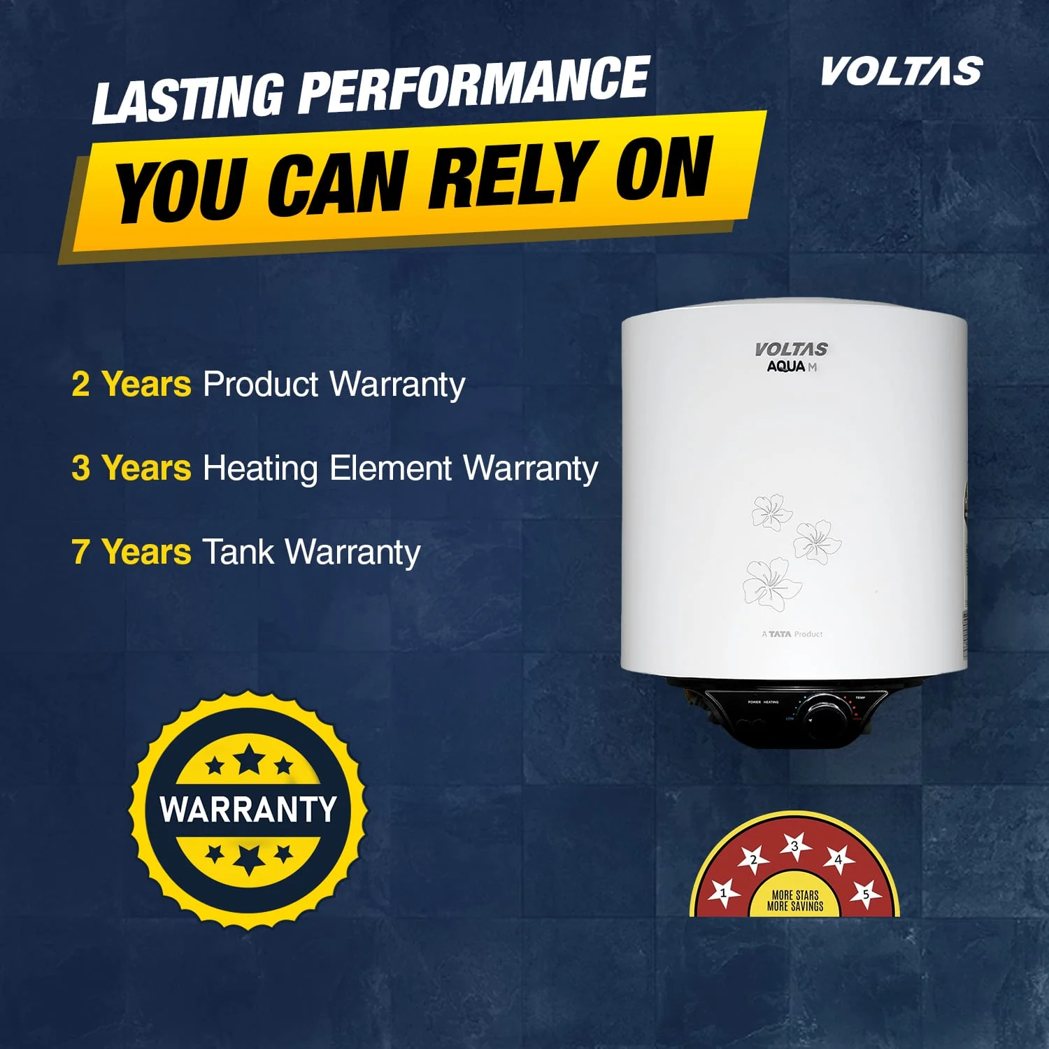 Voltas Aqua M Water Heater - 15 L (2000 W) - Image 5