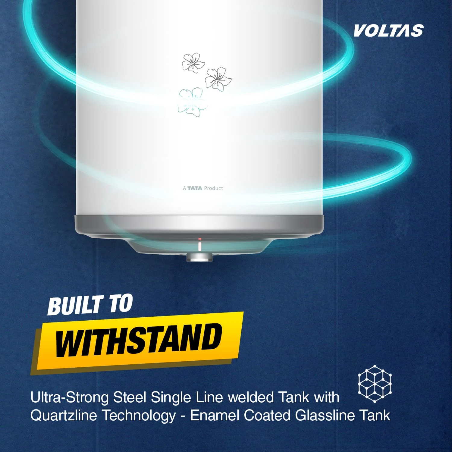 Voltas Aqua Prime 4 Star Water Heater - 15L (2000 W) - Image 4
