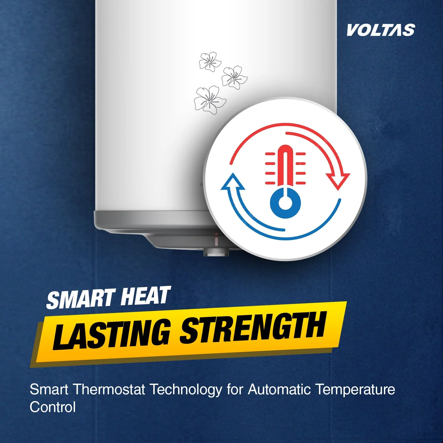 Voltas Aqua Prime 4 Star Water Heater - 25L (2000 W) - Image 6