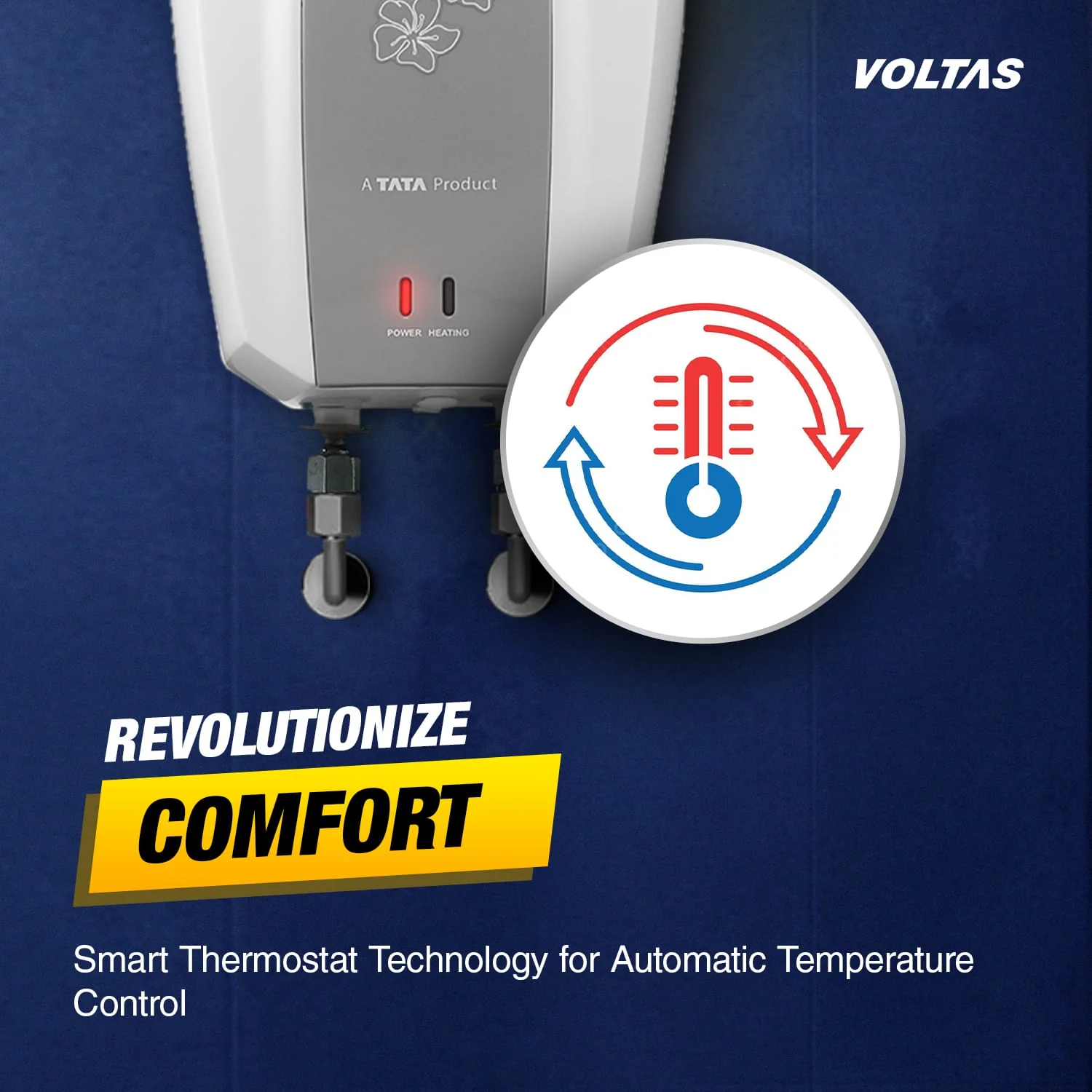 Voltas Insta+ Water Heater - 3 L (3000 W) - Image 4
