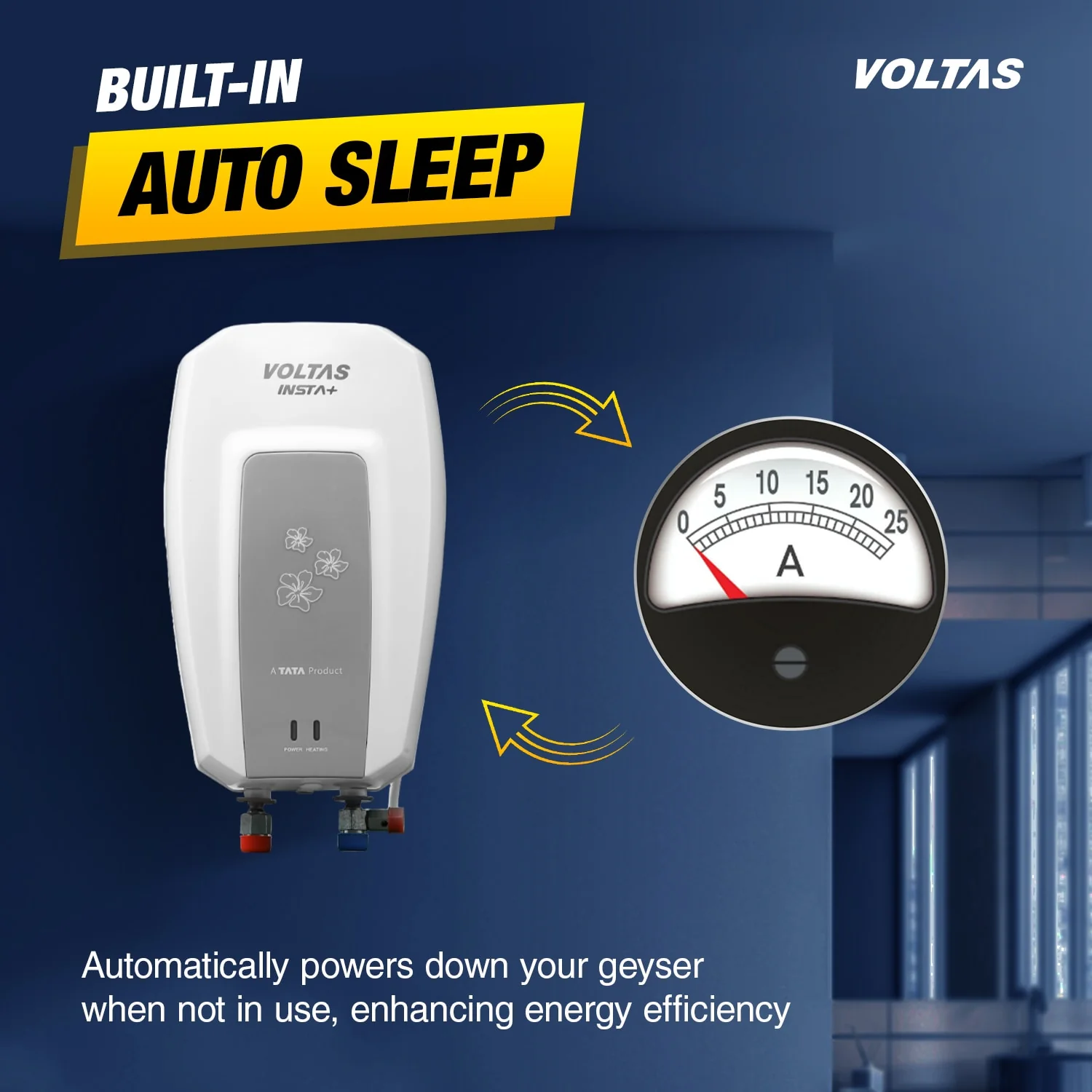 Voltas Insta+ Water Heater - 3L (4500 W) - Image 7