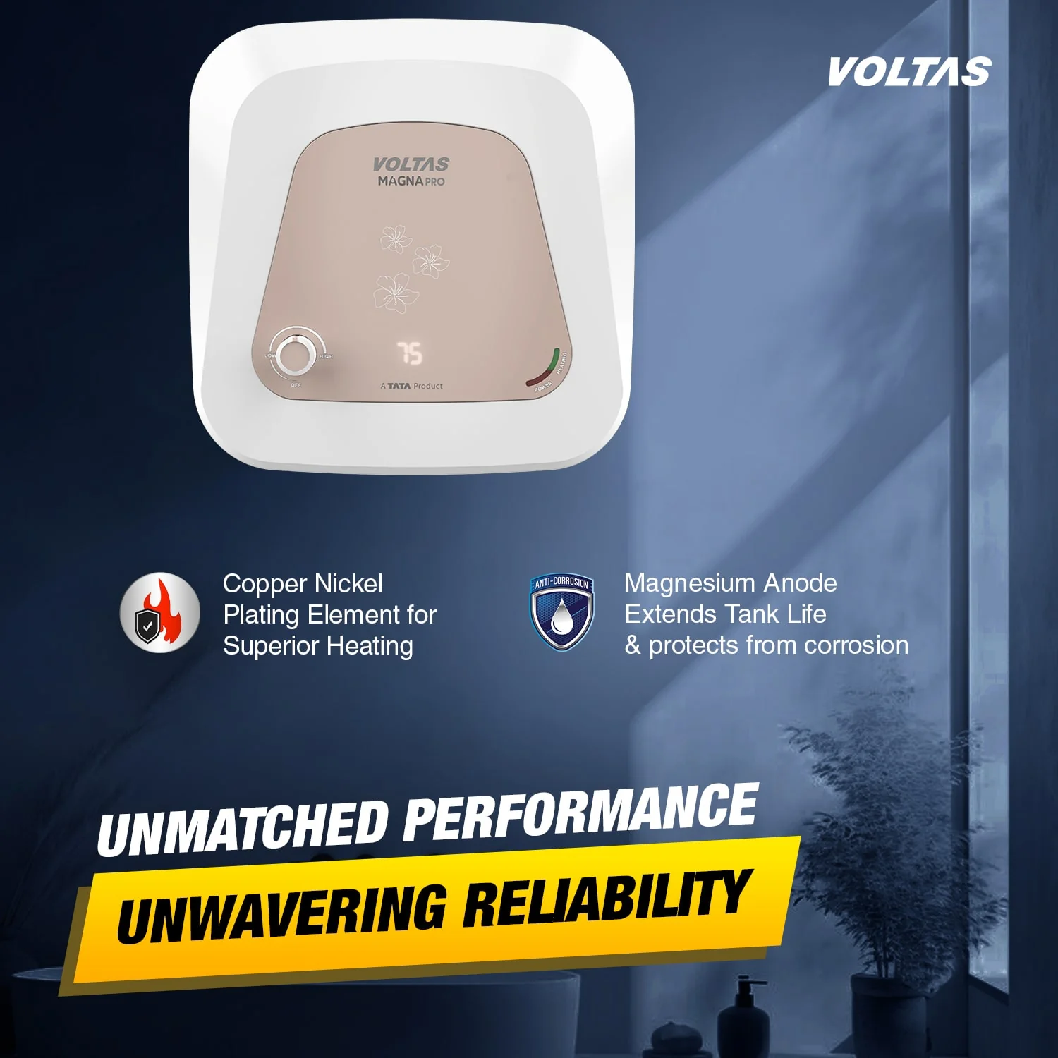 Voltas Magna PRO 5 Star Water Heater - 10L (2000 W) - Image 5