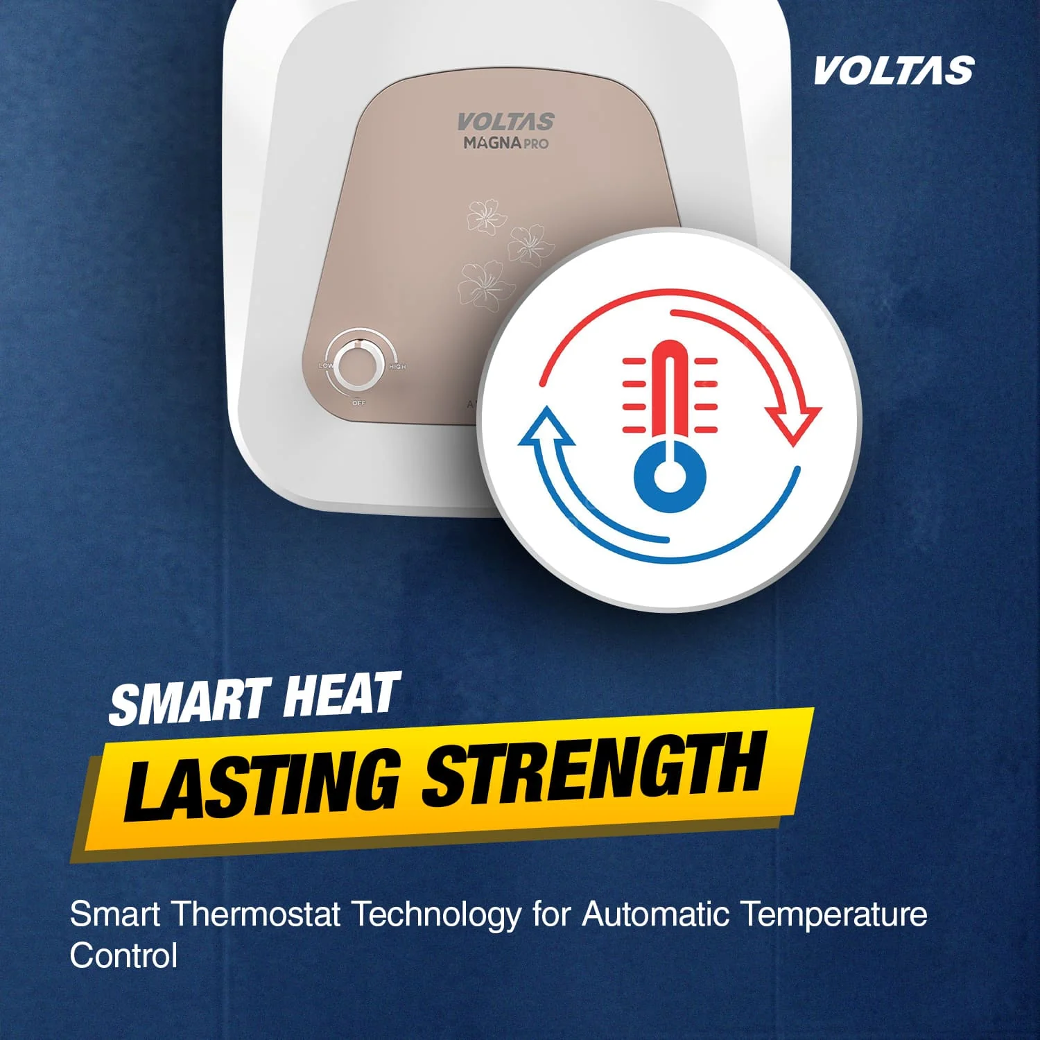 Voltas Magna PRO 5 Star Water Heater - 15L (2000 W) - Image 4