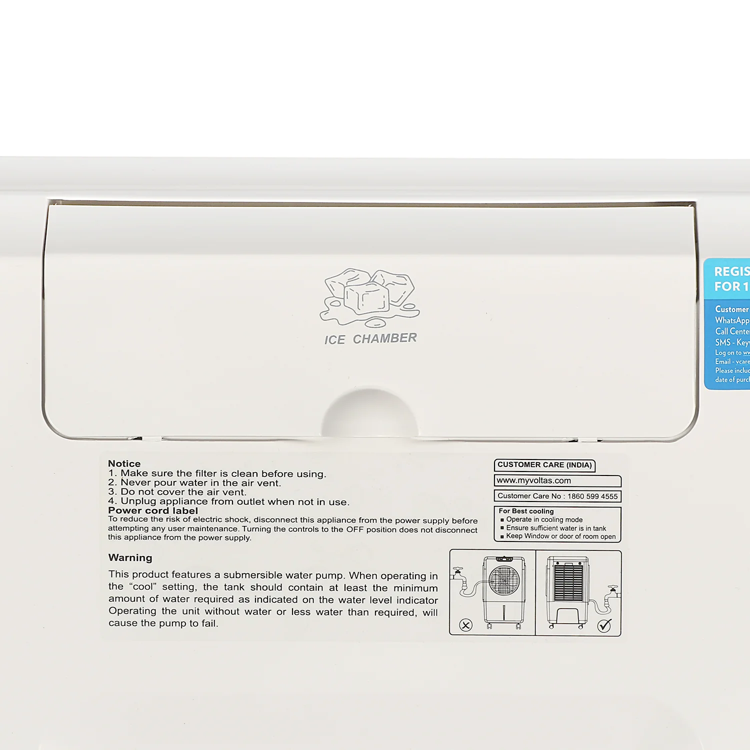 Voltas Personal Air Cooler DELITE 26 - Image 7