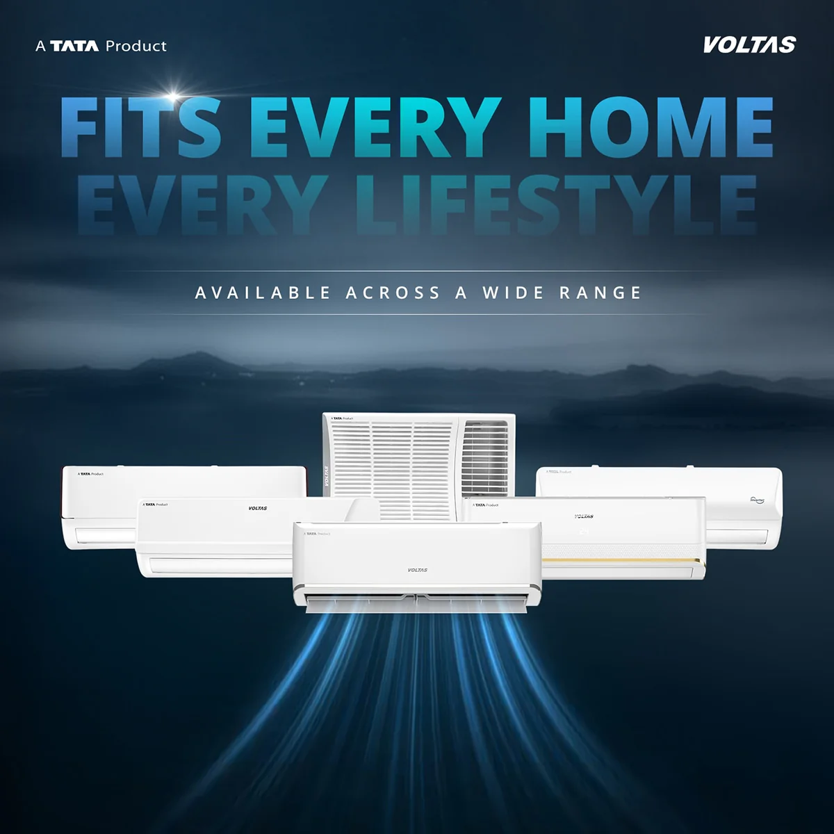 Voltas Split Air Conditioner, 1.5 Ton, 3 Star - 183INV Vectra Zenith Silver - Image 17