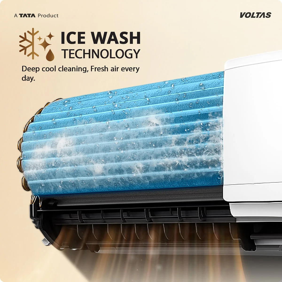 Voltas Split Air Conditioner, 1.5 Ton, 3 Star - 183INV Venus Luxe - Image 11