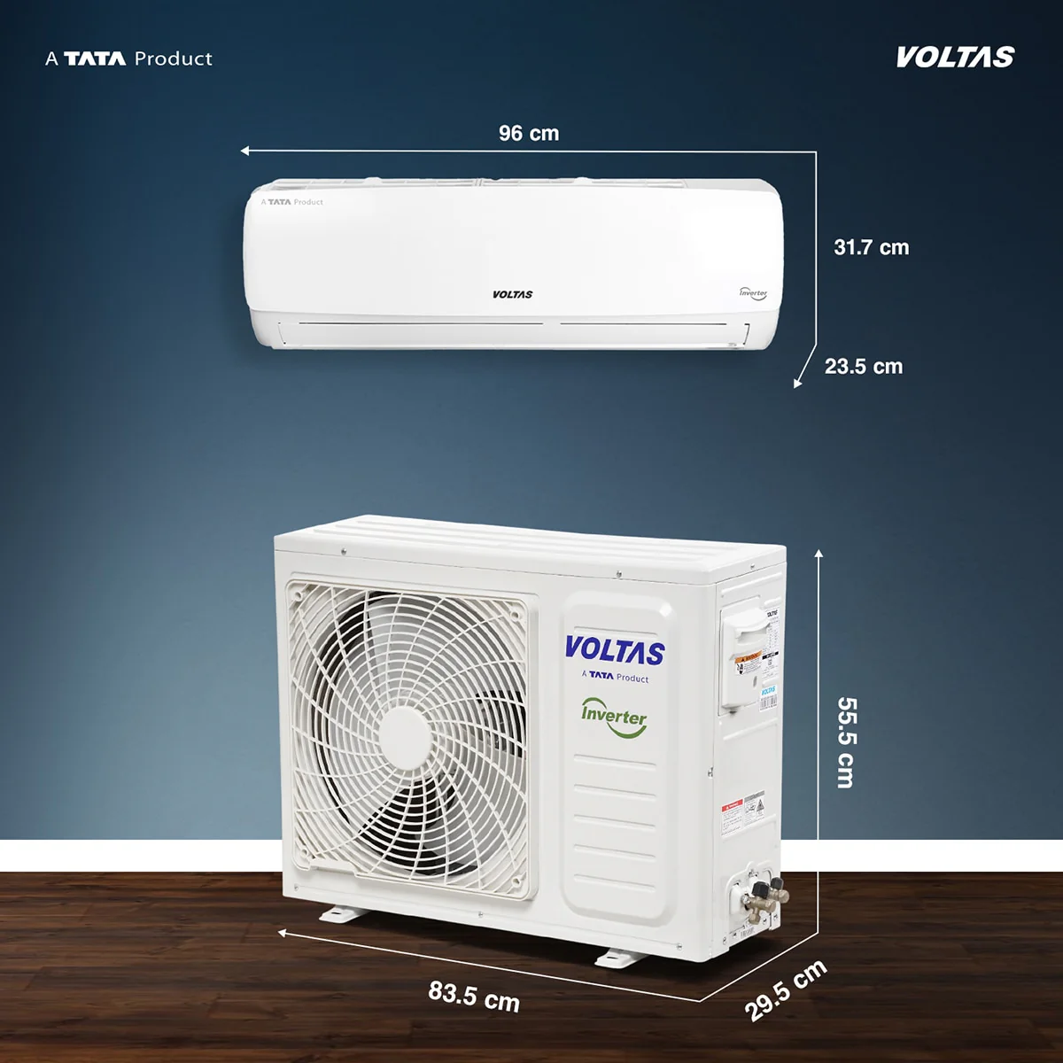Voltas Split Air Conditioner, 2 Ton, 3 Star - 243INV Vectra Elegant - Image 4