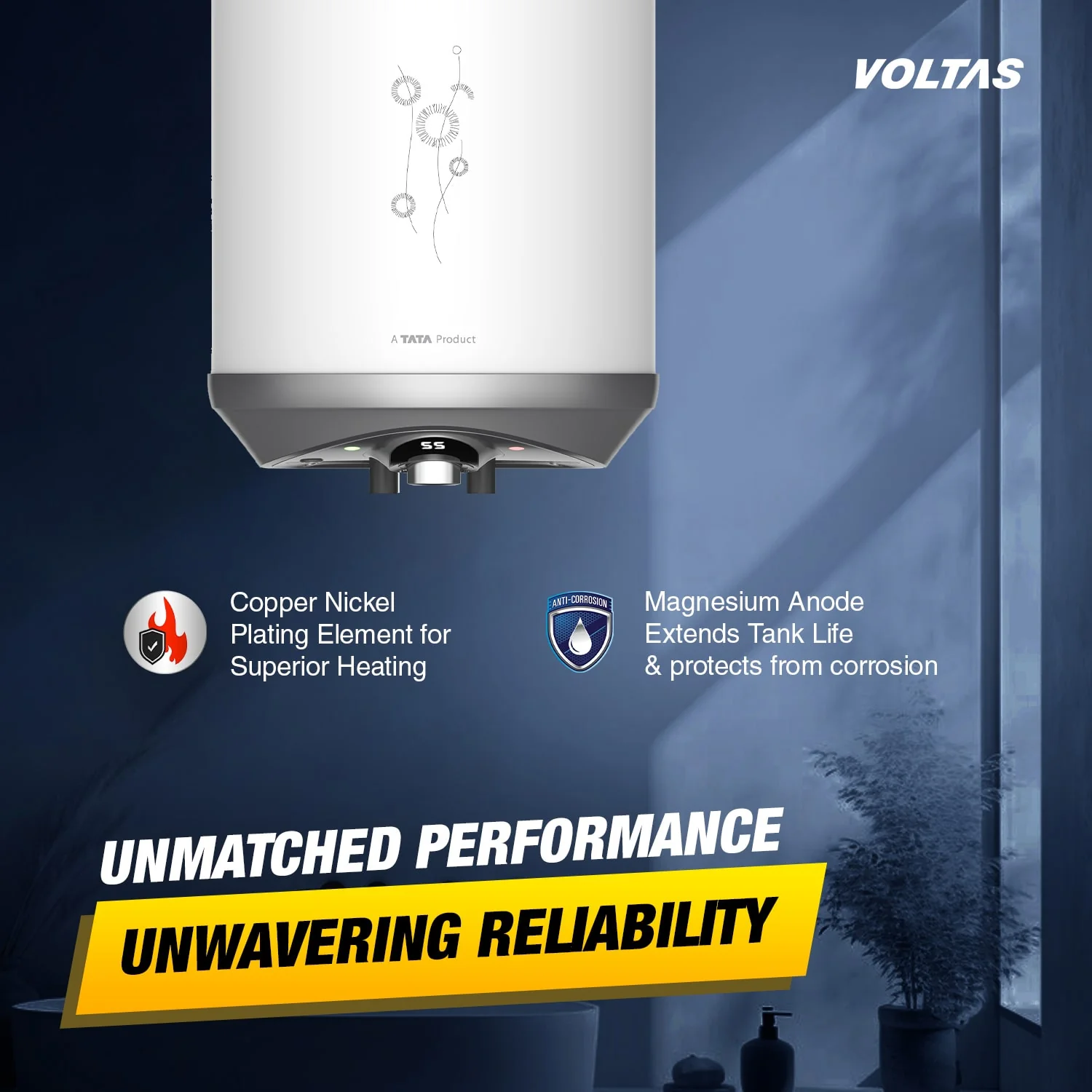 Voltas Ultimo PRO 5 Star Water Heater - 15L (2000 W) - Image 5