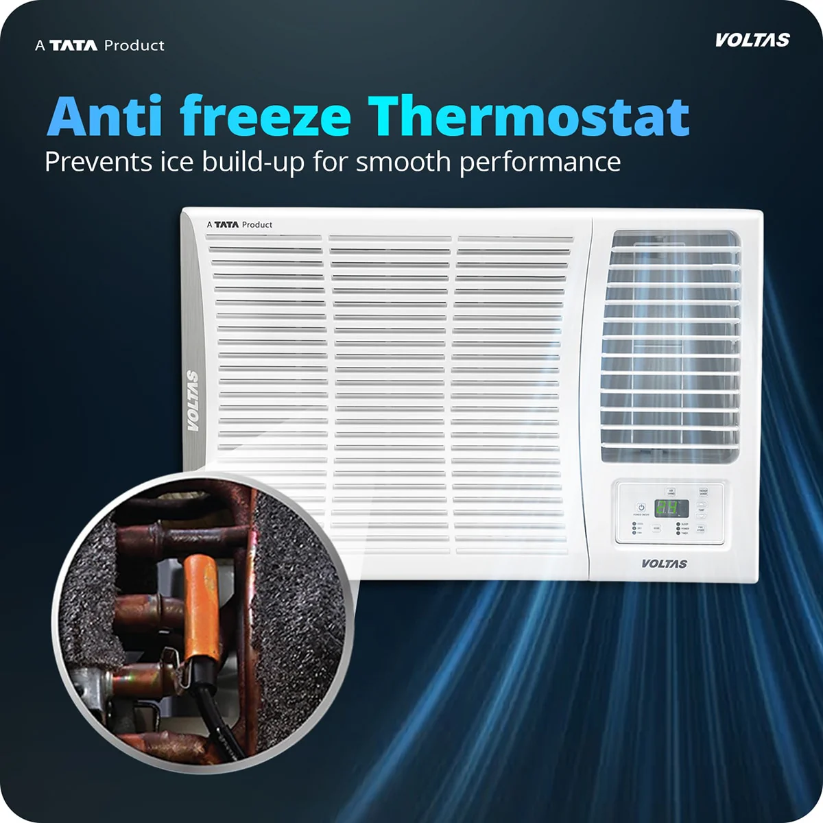 Voltas Window Air Conditioner, 1.5 Ton, 2 Star - 182FS Elite - Image 13