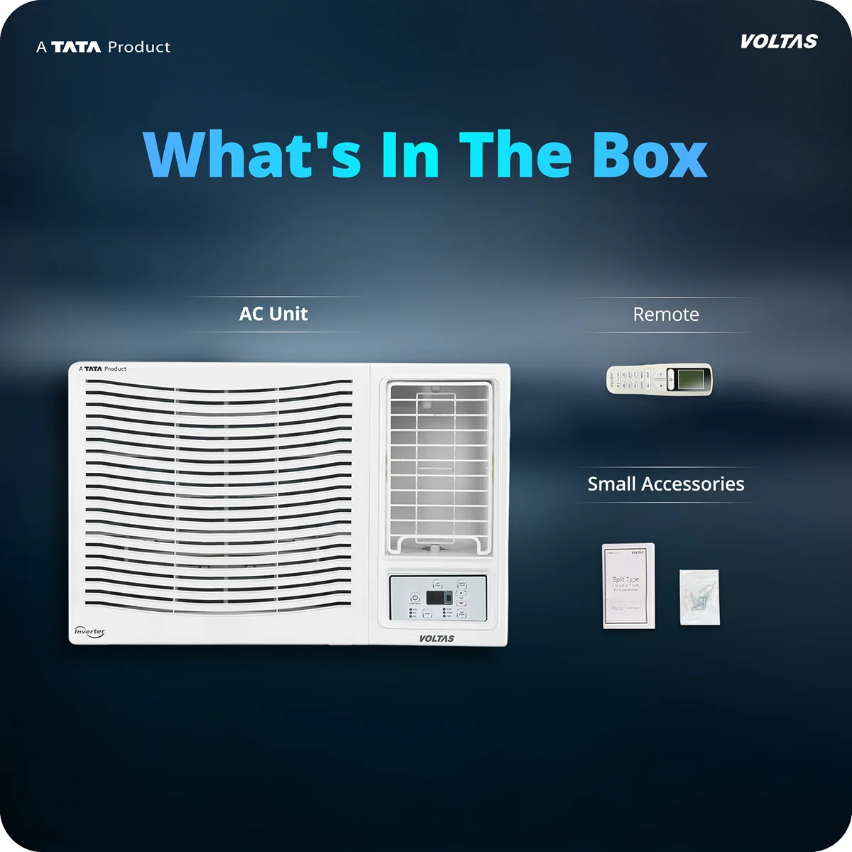 Voltas Window Air Conditioner, 1.5 Ton, 3 Star - 183FS Platina - Image 19