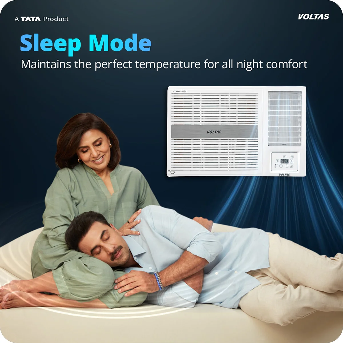 Voltas Window Air Conditioner, 1.5 Ton, 3 Star - 183INV Pearl - Image 10