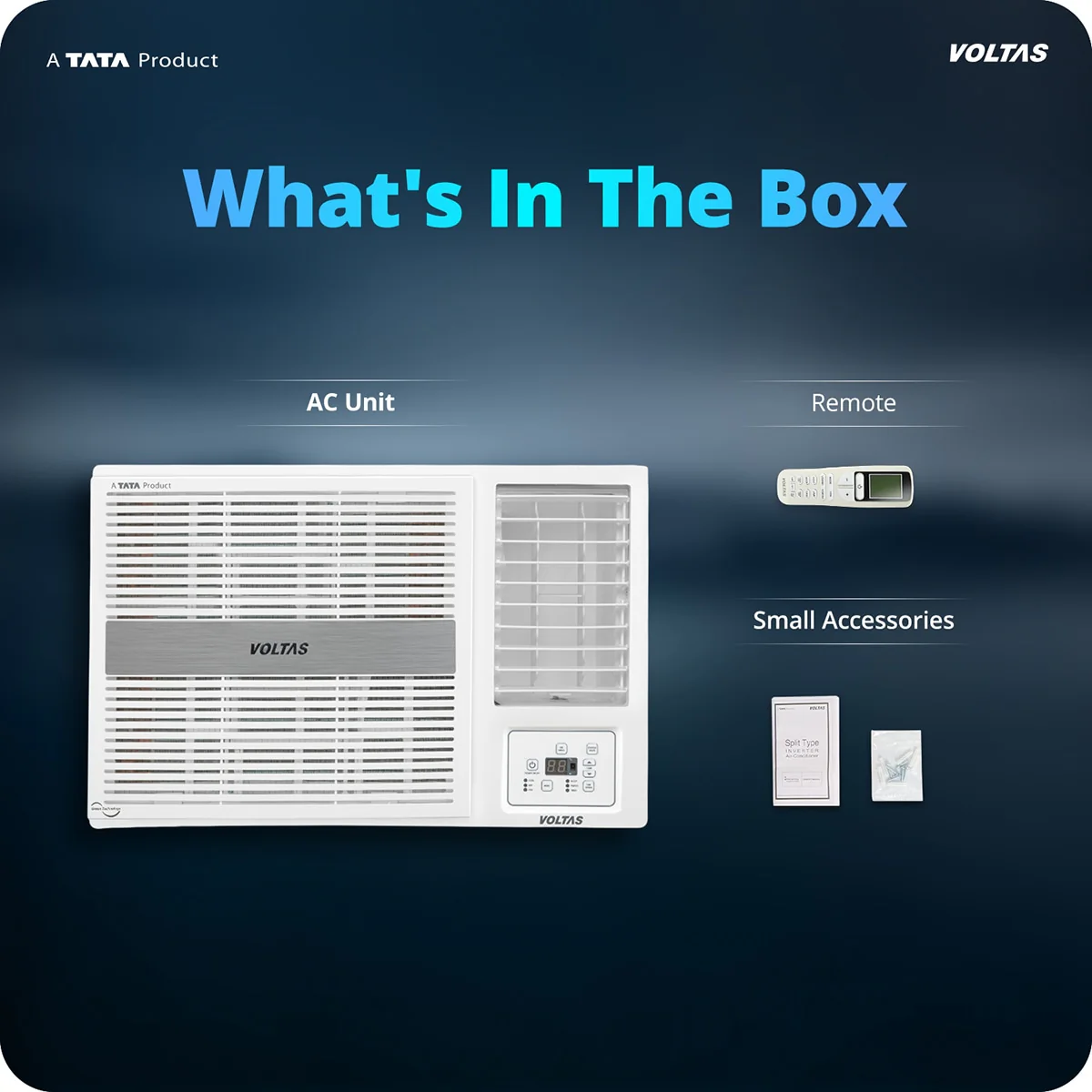 Voltas Window Air Conditioner, 1.5 Ton, 3 Star - 183INV Pearl - Image 19