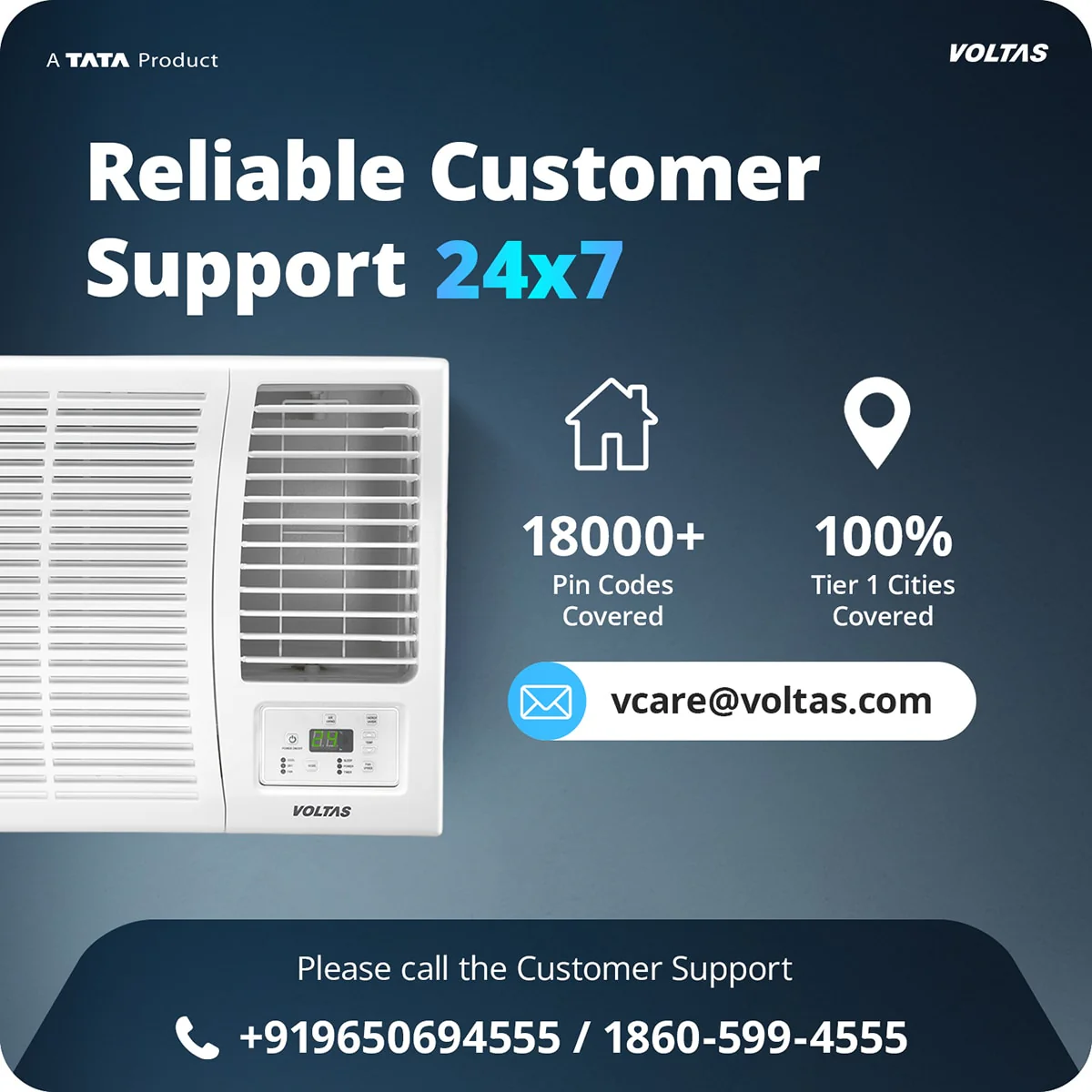 Voltas Window Air Conditioner, 1.5 Ton, 5 Star - 185INV Elite - Image 15